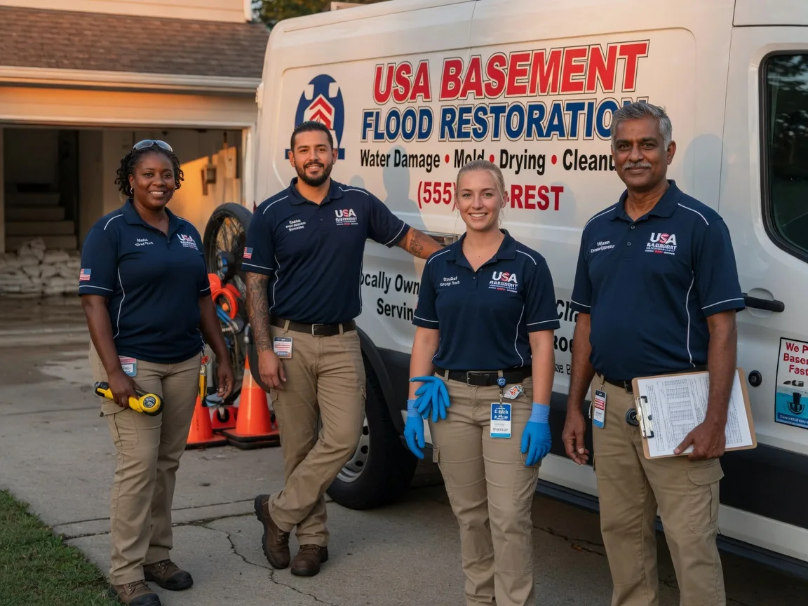 Basement Flood Cleanup company in Oakville, IA